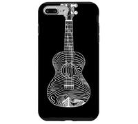 Ukulele Line Art Lezioni di musica Custodia per iPhone 7 Plus/8 Plus
