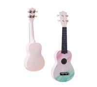 Ukulele Mini Chitarra Portatile Dal Design Creativo Per Ukulele Riproducibile(21-inch graffiti green)