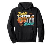 Ukulele Musicista Treble Maker Felpa con Cappuccio
