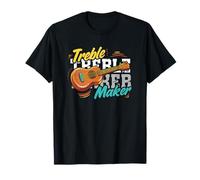 Ukulele Musicista Treble Maker Maglietta