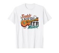 Ukulele Musicista Treble Maker Maglietta