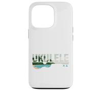 Ukulele Musicista Uke Chitarra Hawaii Acustico Hawaiano Custodia per iPhone 13 Pro