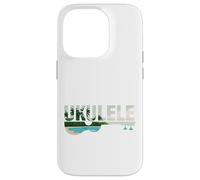 Ukulele Musicista Uke Chitarra Hawaii Acustico Hawaiano Custodia per iPhone 14 Pro