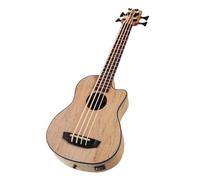 Ukulele Per Adulti Basso Ukulele Elettroacustico Da 30 Pollici Con Mini Portatile EQ A 4 Corde Con Finitura Opaca(M1 Dead wood)