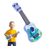 Ukulele per bambini principianti - 9,9 pollici chitarra educativa precoce per bambini | Mini ukulele giocattolo anti-collisione che mantiene i toni, strumento musicale realistico per ragazzi, educazio