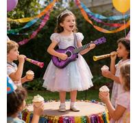 Ukulele Per Bambini - Strumenti Per Bambini A 4 Corde, Ukulele Educativo Per | Per La Scuola Materna, Aula, Feste, Sala Giochi, Viaggi, Riunioni, Scuola Materna, Casa, Adulti E , Cintur