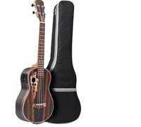 Ukulele Per Mano Destra 26 Pollici All Blackwood Acoustic Electirc Ukelele Kit Con Truss Rod Con EQ Con Gig Bag