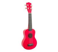 Ukulele per principianti 21-inch Ukulele Four-string Hawaiian Guitar Playing Instrument For Beginners(Color:R red)