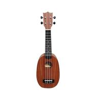 Ukulele per principianti Chitarra Ukulele Soprano A 4 Corde In Mogano Con Borsa E Tracolla(Color:A)