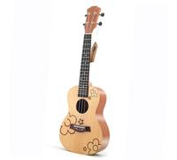 Ukulele per principianti Chitarra Ukulele Ukulele A Fiore Piccolo In Abete Rosso Da 23 Pollici