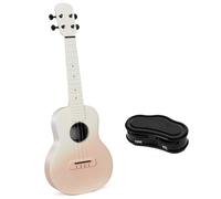 Ukulele per principianti Introduzione Ai Principianti Della Polvere Di Gradiente Di Ukulele Per Saldatura Al Carbonio Modello Scatola Elettrica Da 23 Pollici