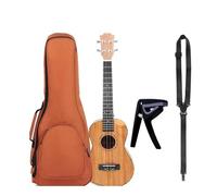 Ukulele Per Principianti Mini Chitarra A Quattro Corde In Mogano Per Ukulele Da 26 Pollici Include Per Borsa Concerto E Altri Accessori(2)