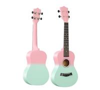 Ukulele per principianti Modello Entry-level Da 23 Pollici Per Principianti Per Suonare Il Pianoforte Colorato Per Esercitarsi Con L'ukulele(Color:Pink)