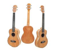 Ukulele per principianti Strumenti Musicali A Corda Per Principianti Ukulele Mini Guitarra In Legno Con Nucleo Di Fiori Di Pesco Da 26 Pollici(Color:B)