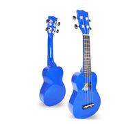 Ukulele per principianti Strumento Musicale In Legno Colorato Chitarra Ukulele 21 Pollici In Tiglio(Color:Blue)