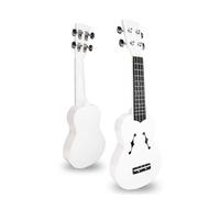 Ukulele per principianti Strumento Musicale In Legno Colorato Chitarra Ukulele 21 Pollici In Tiglio(Color:White)