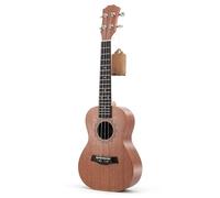 Ukulele Per Principianti Strumento Musicale Portatile Per Chitarra A Quattro Corde Ukulele A Forma Di Cuore Sapele Da 23 Pollici