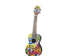 Ukulele Per Principianti Strumento Portatile Per Mini Chitarra A Quattro Corde Con Ukulele In Legno Da 23 Pollici Per Principianti(Graffiti)