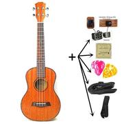Ukulele per principianti Tutta La Chitarra Da Viaggio A 4 Corde Da Concerto In Mogano Ukulele Elettrico Tastiera In Palissandro(Color:26 electric Uku and all)