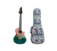 Ukulele Per Principianti Ukulele Acuto Da 26 Pollici Con Custodia Colorata Ispessita Dal Tono Stabile Strumento Musicale Professionale