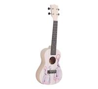 Ukulele per principianti Ukulele Chitarra Hawaiana A Quattro Corde Con Gradiente Entry-level Da 23 Pollici Con Accessori(Color:Stripes)