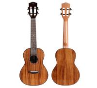 Ukulele Per Principianti Ukulele Mini Chitarra In Legno Massello Di Acacia Con Custodia Rigida Capotasto Dell'accordatore E Tracolla Inclusa(26 inches)
