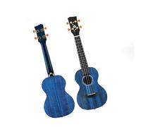 ukulele Piccola Chitarra Per Principianti Con Ukulele Completamente Solida Impiallacciatura In Mogano Da 23 Pollici E 26 Pollici(Blue,26)