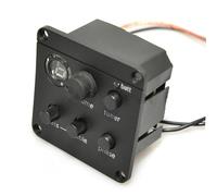 ukulele Pickup Equalizzatore A 4 Bande Con Microfono Dual Mode Preamplificatore EQ Sintonizzatore Pickup Per Chitarra Beat Board Con Soft Piezo(Size:5)