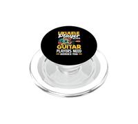 Ukulele Player perché anche i chitarristi hanno bisogno di eroi PopSockets PopGrip per MagSafe