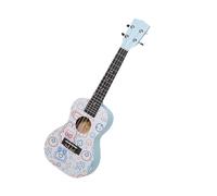 Ukulele Principiante Adulto Piccola Chitarra A Base Zero Strumento Di Ingresso In Mogano Graffiti(21)
