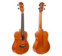 Ukulele professionale 23" Ukulele Da Concerto Per Mano Sinistra In Mogano Massiccio 12 Tasti 1:18 Accordatori In Ottone Con Accessori Per Sintonizzatore A Corde Box