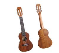 Ukulele professionale Chitarra Acustica Con 6 Corde Ukulele Professionale Kit Per Chitarra Classica Da Viaggio Piccolo Legno Koa Da 28 Pollici