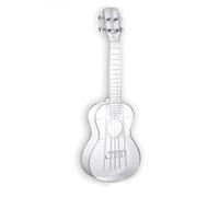Ukulele Professionale Chitarra Ukulele A 4 Corde Color Caramello Leggera E Trasparente Da Concerto Da 23 Pollici