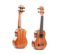 Ukulele Professionale Chitarra Ukulele A Quattro Corde Con Tavola Solida In Mogano Da 21/24/26 Pollici(21 Inch)