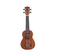 Ukulele Professionale Chitarra Ukulele Soprano A 4 Corde In Mogano Con Borsa E Tracolla(C)