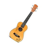 Ukulele Professionale Concert 23 Top In Abete Chitarra Hawaiana A 4 Corde Ukulele Elettrico Farfalla Con Motivo Floreale(Only ukulele)