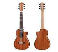 Ukulele professionale Mini Chitarra Elettrica Ukulele Cutaway Da 30 Pollici, Chitarra Acustica Baritona Chitarra Da Viaggio Ukulele A 6 Corde