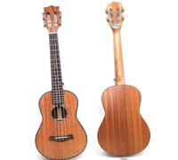 Ukulele Professionale Paletta Classica 23/26 Pollici Tavola Solida In Mogano Ukulele Chitarra Hawaiana(26 Inch)