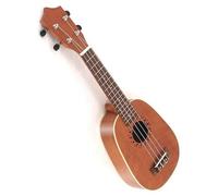 Ukulele Professionale Pianoforte A 4 Corde Mini Ukulele In Legno Sapele Soprano A Forma Di Ananas Da 21 Pollici(B)