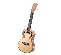 Ukulele Professionale Piccolo Strumento Per Chitarra A 4 Corde Per Ukulele Con Corpo In Abete Opaco Opaco Da 23 Pollici, Foro Sonoro Speciale