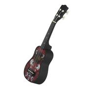 Ukulele professionale Pratica Dell'ukulele Con Teschio Da 21 Pollici Per Ukulele Che Suona Una Piccola Chitarra Colorata(3/4)