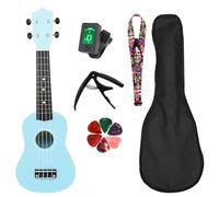 Ukulele Professionale Set Di Ukulele Con Pannello In Tiglio Da 21 Pollici Con Accessori Per Custodia Ukulele Per Strumenti A Corda Professionali Per Esercitarsi