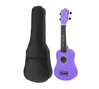 Ukulele Professionale Set Di Ukulele In Legno Da 21 Pollici Per Principianti Piccola Chitarra Colorata(Purple)