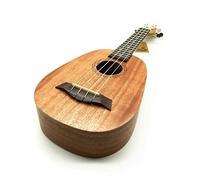 Ukulele Professionale Strumento Con Tastiera In Palissandro A 4 Corde Per Ukulele Sapele A Forma Di Ananas Da 21 Pollici(Only ukulele)