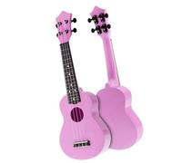 Ukulele professionale Ukulele Da 21 Pollici 4 Corde Uke Colorato Strumento Musicale Per Chitarra Acustica Hawaii Regalo Per Principianti Di Musica(Pink)