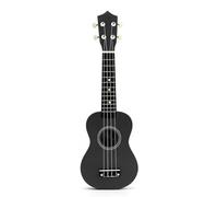 Ukulele professionale Ukulele Da 21 Pollici Chitarra Classica Ukulele Acustico Treble Strumenti Musicali Ukulele Concert Mini Chitarre(Black)