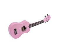 Ukulele professionale Ukulele Da 21 Pollici Tutto In Tiglio Con Set Completo Di Accessori Per Principianti(Pink)