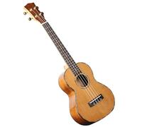 Ukulele Professionale Ukulele Da 24/27 Pollici In Abete Rosso Massello Di Acacia UKulele Piccolo Strumento Per Chitarra A Quattro Corde Luminoso (Color : 27-inch)