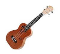 Ukulele Professionale Ukulele Da Concerto Da 23 Pollici A 17 Tasti, 4 Corde, Chitarra Con Corpo In Mogano, Ukulele Acustico/elettrico (Color : Electric)