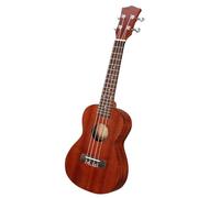 Ukulele Professionale Ukulele In Legno Da 24 Pollici, Corpo In Legno Pieno Di Sapele, Sintonizzatori Chiusi, Ukulele A 4 Corde, Piccolo Strumento Per Chitarra